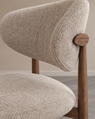 Relaxxx Alvaro – fauteuil met houten poten, aanzicht 4